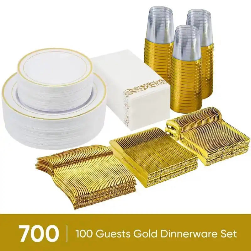 Set Gala Premium 100 pers (700PCS) - Copa del Mundo 2026 Edición Limitada