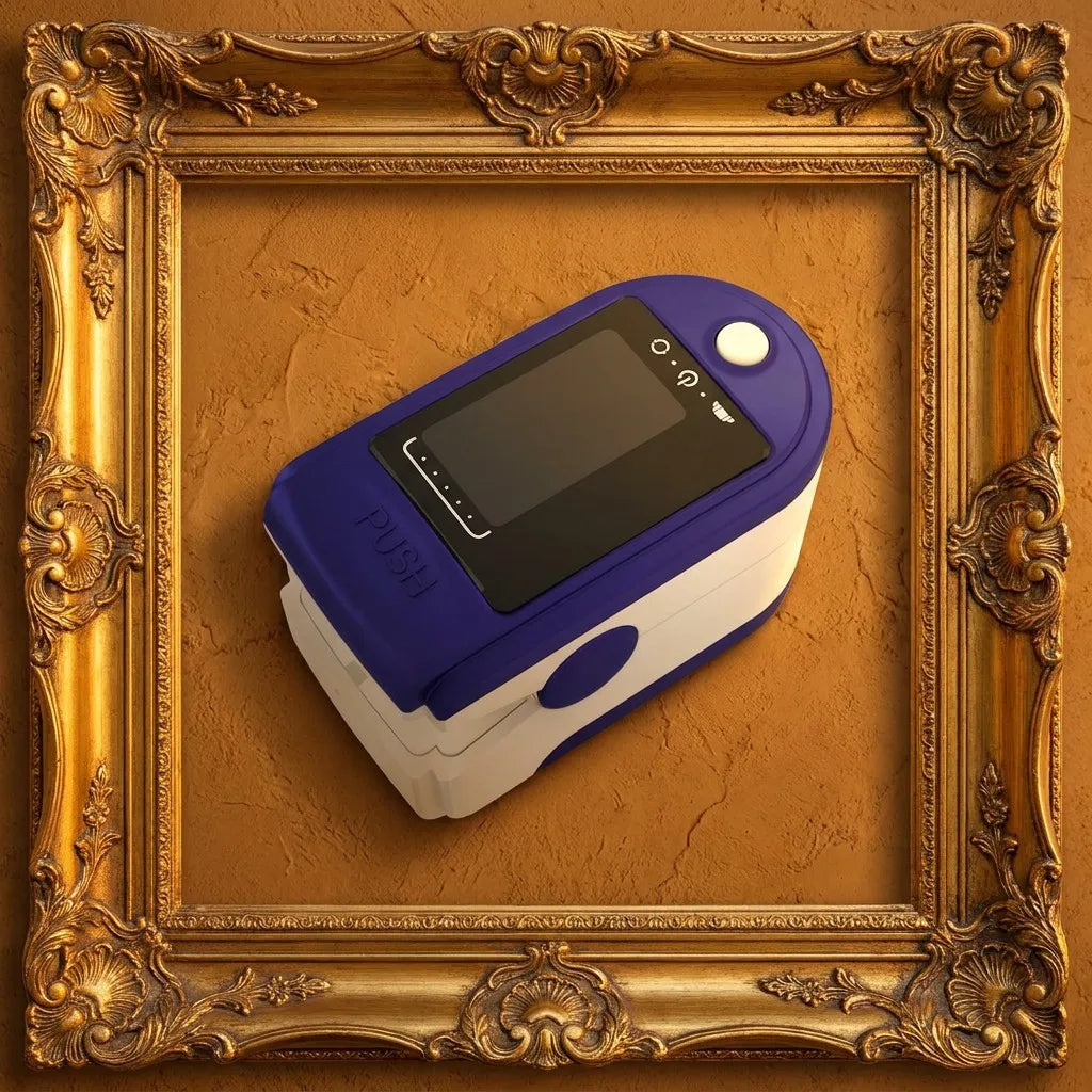 Digital Finger Pulse Oximeter with OLED Display - Local Shipping Mexico