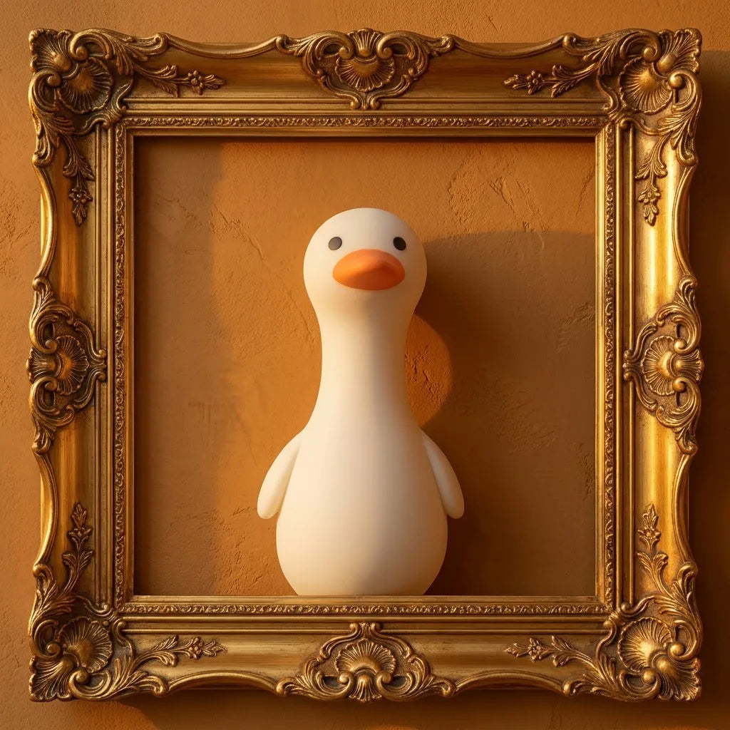 Pato Blanco de Peluche Suave para Niños - Envío Local México