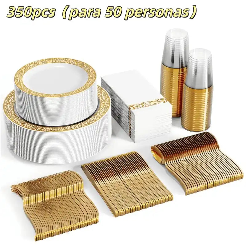 Set Royal Ornato 50 pers (350 pzs) - Mundial 2026 Edición Limitada