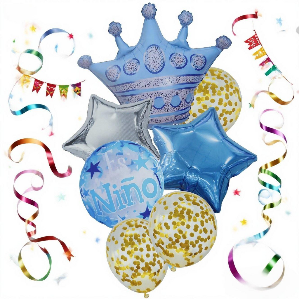 Crown Design Foil Balloon - Local Shipping Mexico