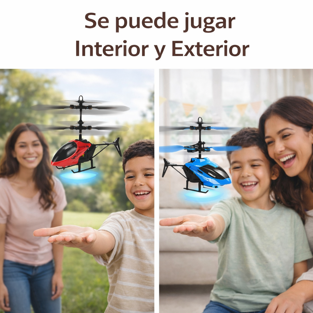 Infrared Sensor Induction Helicopter - Local Shipping Mexico