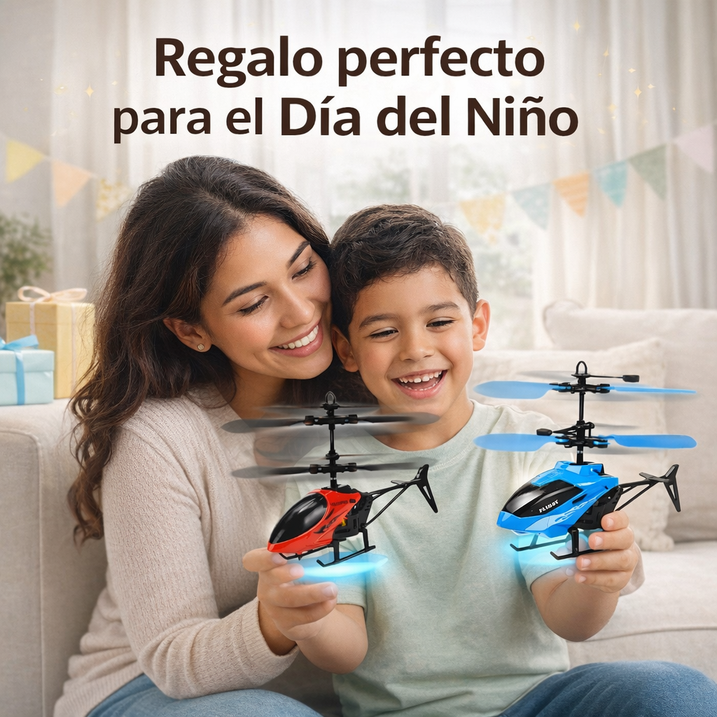 Infrared Sensor Induction Helicopter - Local Shipping Mexico