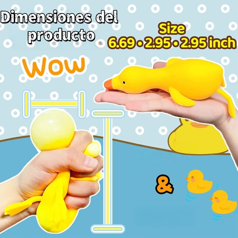 Squishy Anti-Stress Ducks and Pigs Toys - Local Shipping Mexico