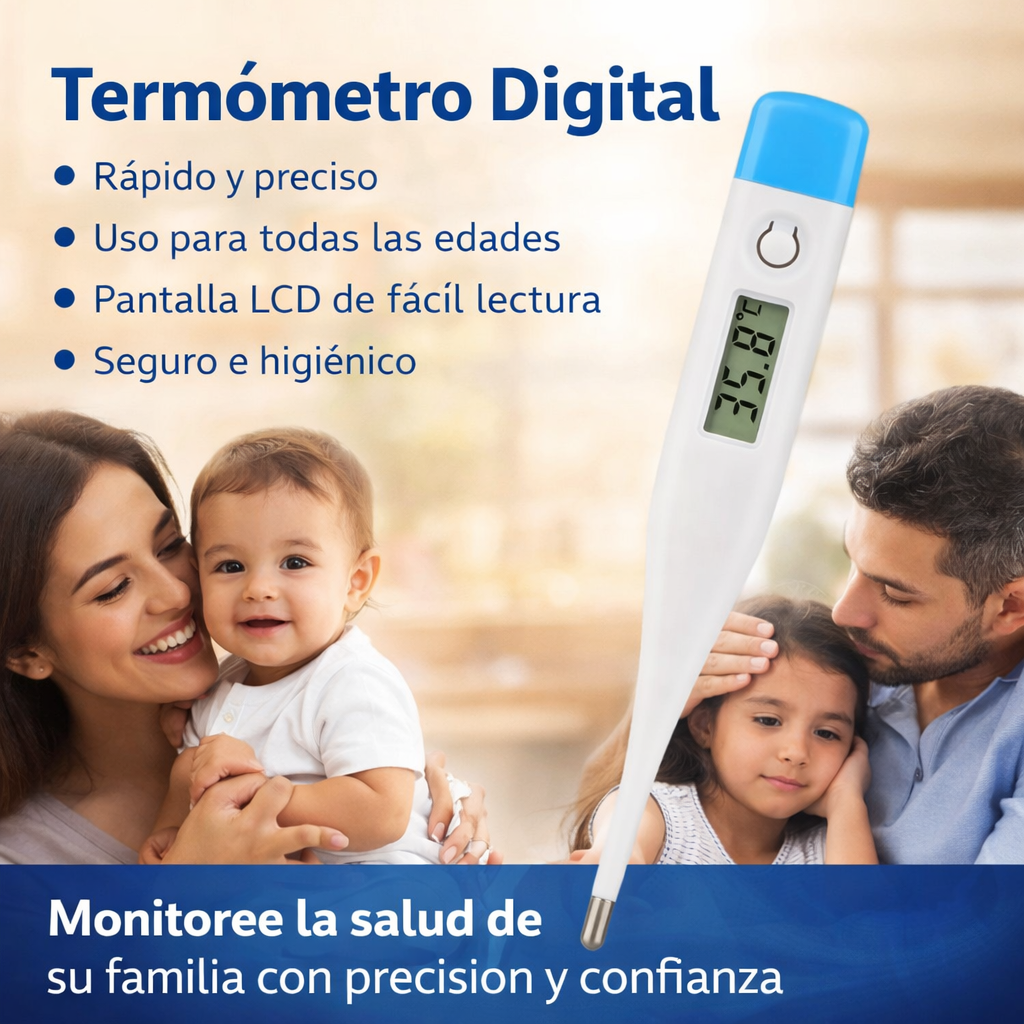 Termómetro Digital Infrarrojo de Precisión Láser - Envío Local México